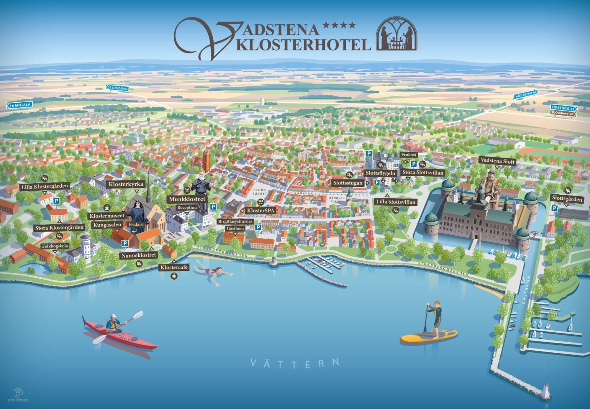 Vadstena Klosterhotell Konferens & Spa Extérieur photo